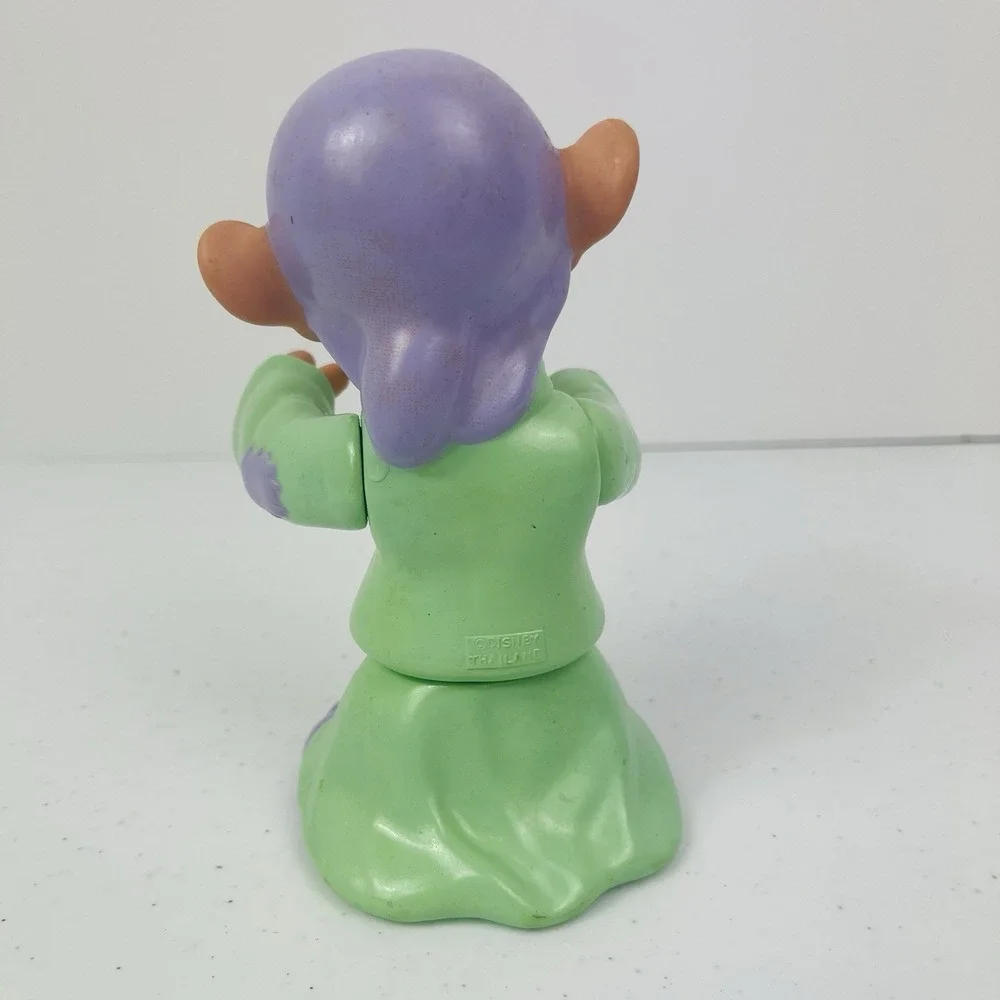 DOPEY Vintage Snow White and the Seven Dwarfs Vinyl Toy Doll Figure‎ Figurine 5